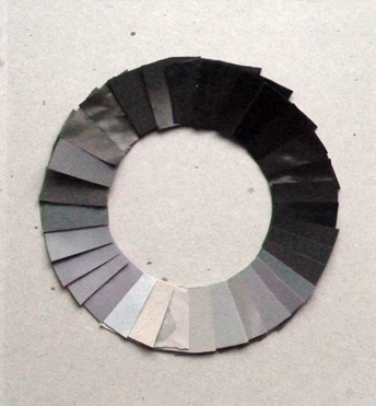 Itten-Segmente schwarz (c) Sibylle Grosjean